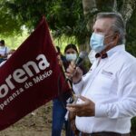 Maestros de la CNTE queman propaganda electoral en Chiapas